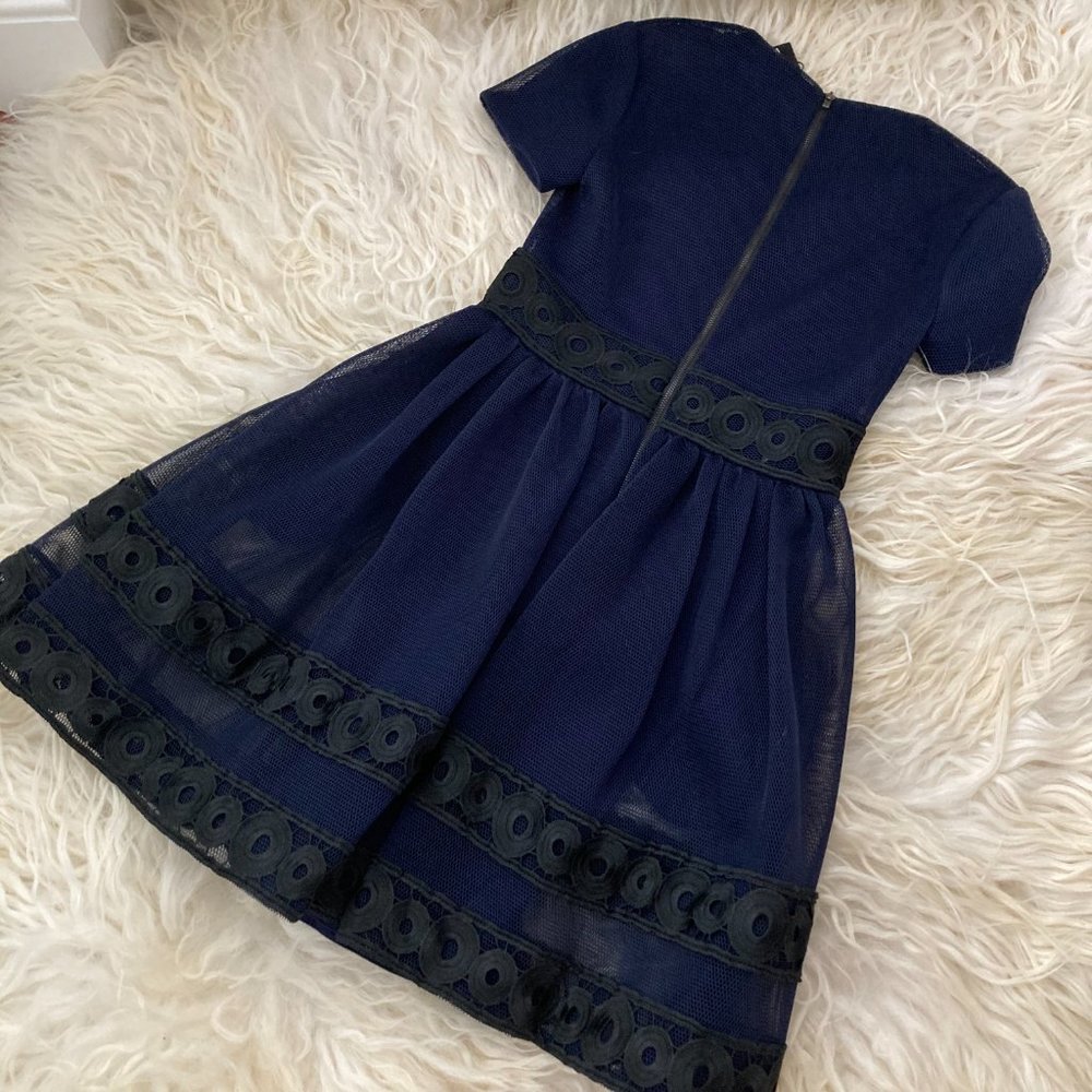 MAJE Crew Neck Mini Dress - Picture 8 of 10